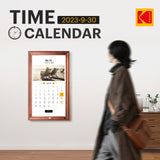 KODAK 32-inch Wi-Fi Enabled Large Wall Screen Digital Photo Frame, WF320V with 32GB Internal Memory, Wooden Frame with Photo, Video, Clock, Calendar, Weather Features and SD Card, USB and 3.5 Earphone Ports (Remote Control Incl.)