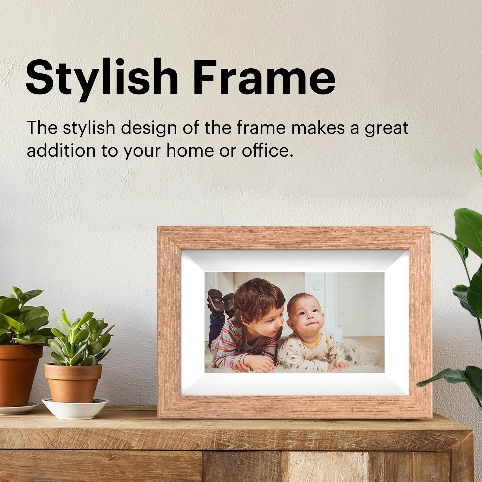 KODAK 7-inch Digital Photo Frame with 32GB Internal Storage, WiFi and auto rotation