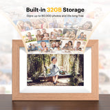 KODAK 7-inch Digital Photo Frame with 32GB Internal Storage, WiFi and auto rotation