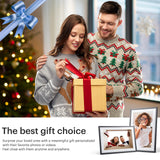 KODAK 10.1-inch Classic Digital Photo Frame RCF-1018, Wi-Fi Enabled, 32GB Touch-Screen Display with Automatic Rotation, Music, Video, Weather and Calendar