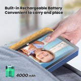 Kodak 10-inch Portable WiFi Digital Photo Frame RWF-108, 32GB Internal Storage, Touchscreen Adjustable Display, with Rechargeable Battery