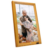 Kodak 17" Wi-Fi Enabled Wall Photo Frame in Burlywood photo demo