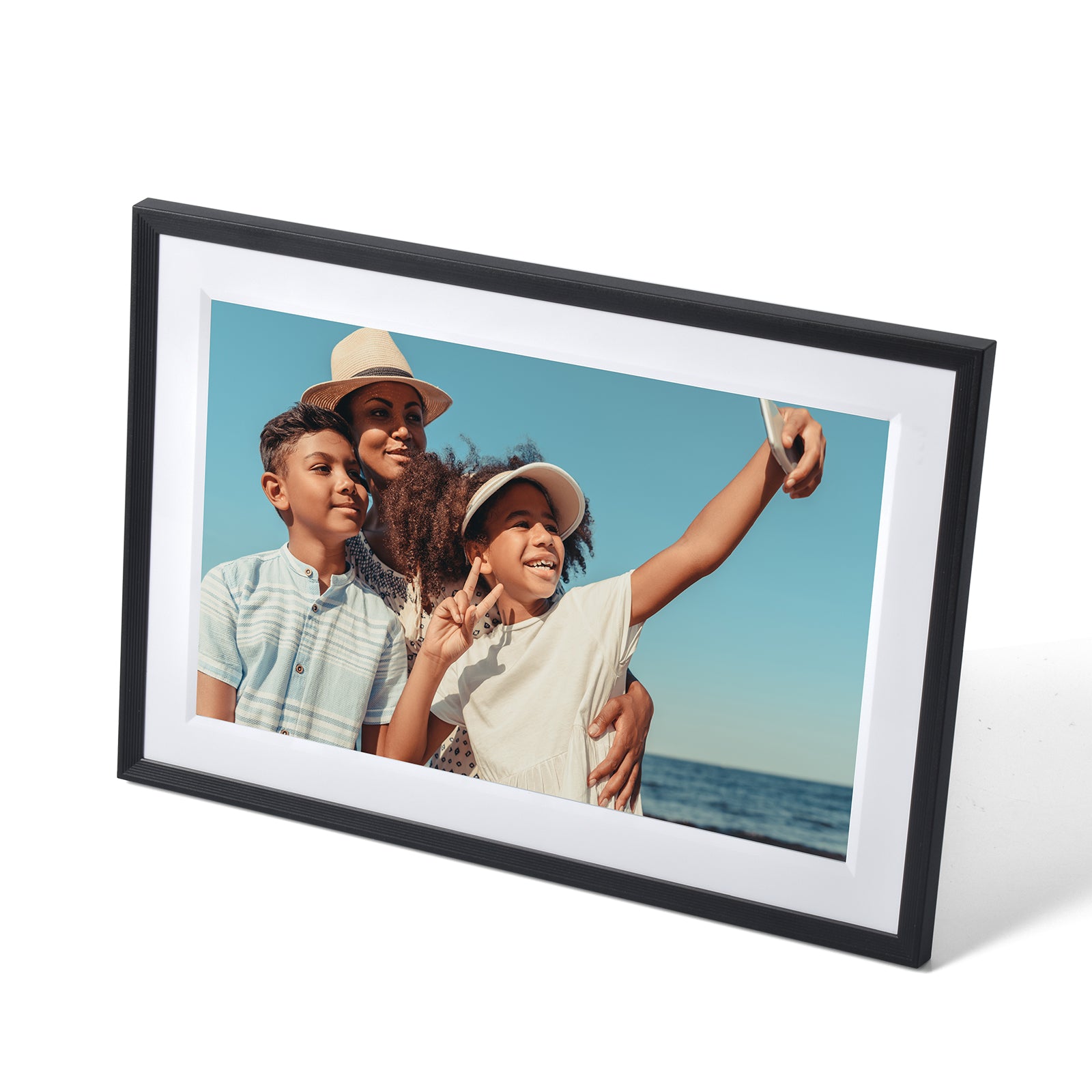 KODAK 10.1-inch Classic Digital Photo Frame RCF-1018, Wi-Fi Enabled, 32GB Touch-Screen Display with Automatic Rotation, Music, Video, Weather and Calendar