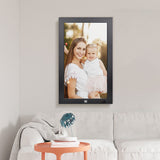 KODAK 17.3-inch Wi-Fi Enabled Digital Photo Frame WF173V, 32GB Internal Memory Wooden Frame with Photo, Video, Clock, Calendar, Weather and SD Card, USB and 3.5 Earphone Ports (Remote Control Incl.)