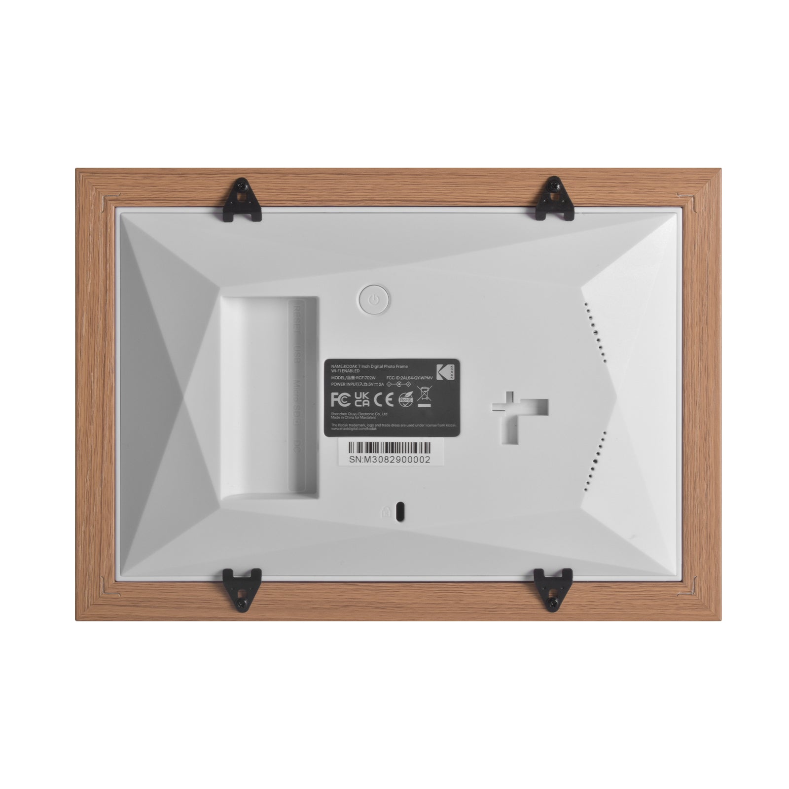 KODAK 7-inch Digital Photo Frame with 32GB Internal Storage, WiFi and auto rotation