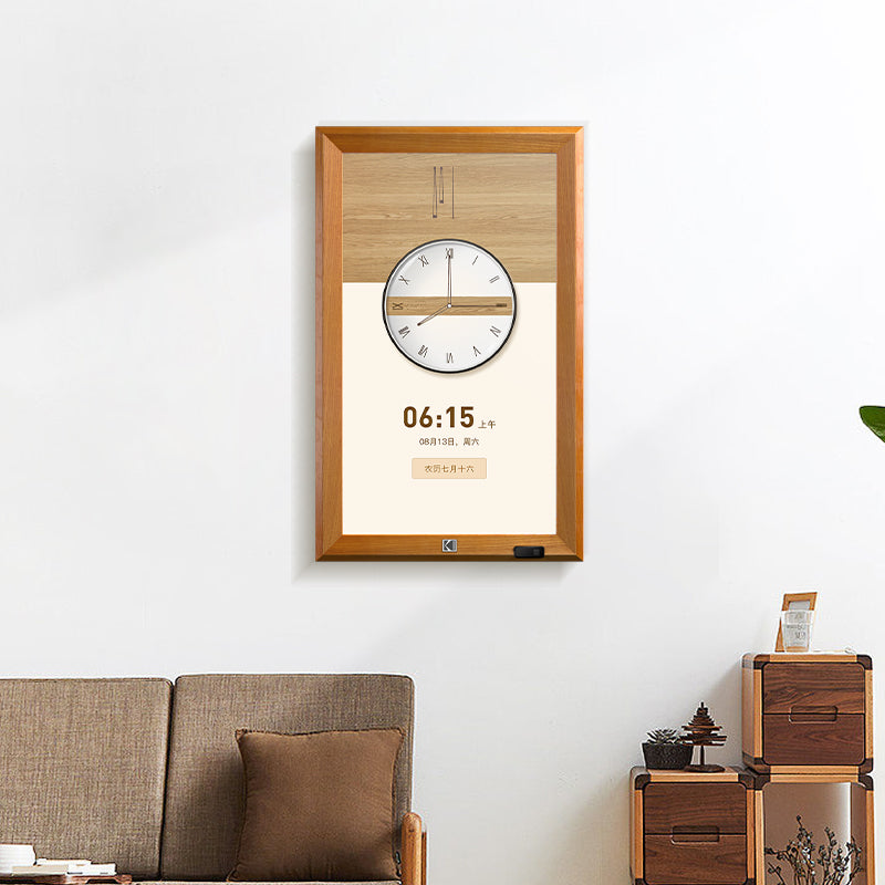 KODAK 17.3-inch Wi-Fi Enabled Digital Photo Frame WF173V, 32GB Internal Memory Wooden Frame with Photo, Video, Clock, Calendar, Weather and SD Card, USB and 3.5 Earphone Ports (Remote Control Incl.)