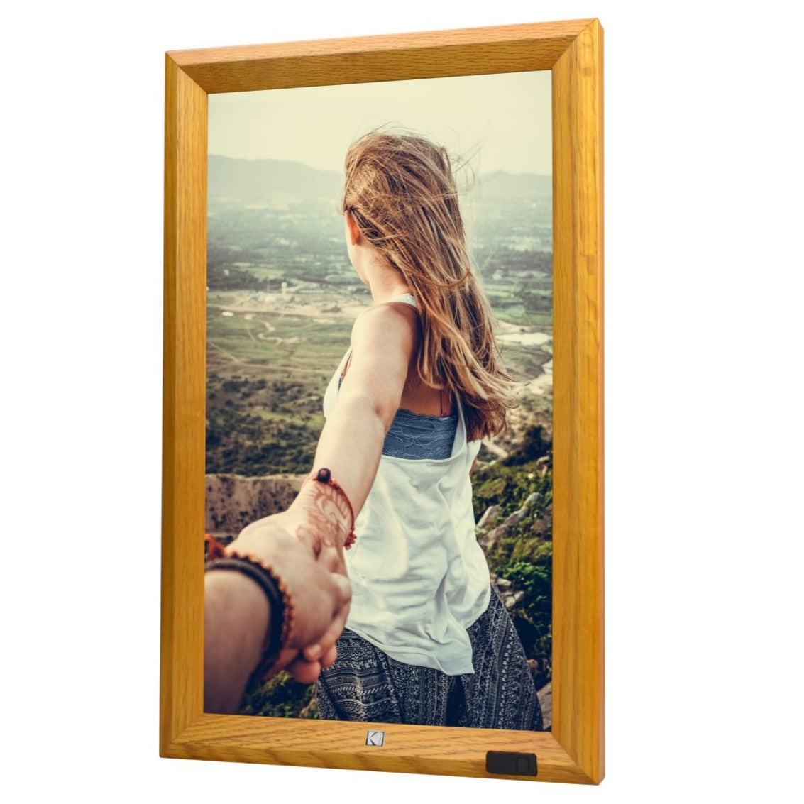 Kodak 17" Wi-Fi Enabled Wall Photo Frame in Burlywood