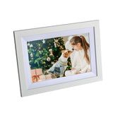 KODAK Classic Photo Frame 10.1 inch Wi-Fi Enabled RCF-1012W in Natural Wooden Frame Bundled with Two Extra Frames in Black and White 32GB Internal Memory, 10GB Cloud Storage