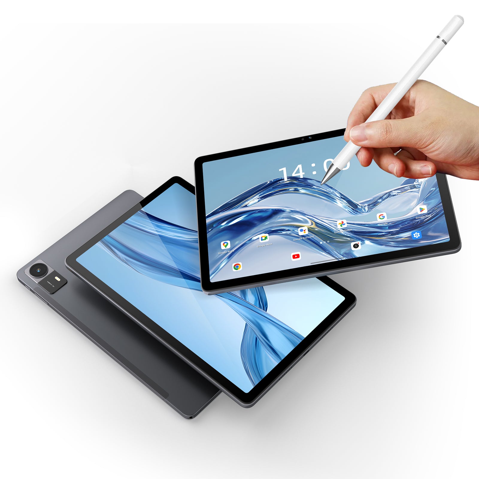 KODAK 11" Android 15 Tablet – 4GB RAM, 128GB Storage (Expandable to 1TB), 16MP Dual Camera, 1200x1920 FHD Display, 8000mAh Battery, Metal Body, Face Unlock