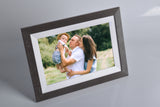 Kodak Classic Wooden Digital Photo Frame RCF-1012W, 10.1 inch Touchscreen, WiFi Enabled, 16GB Internal Memory extendable with Memory Card (Black)