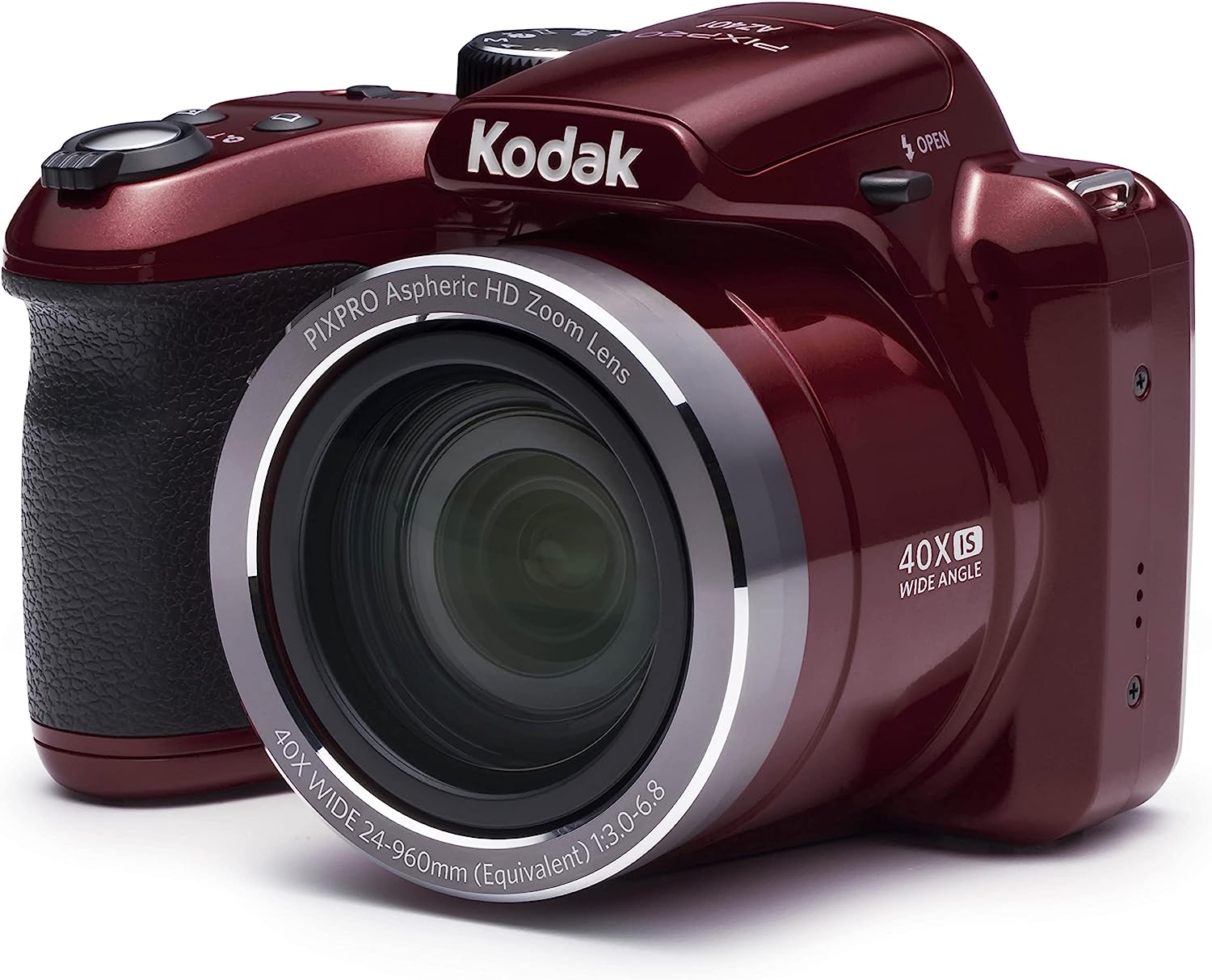 KODAK PIXPRO AZ401 Reflex Astro Zoom Bridge Camera 16MP, 3-inch LCD and 40X optical Zoom with Optical Image Stabilizer