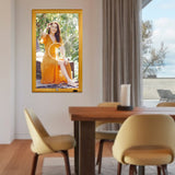 KODAK 23.8-inch Wi-Fi Enabled Digital Photo Frame WF238V, 32GB Internal Memory Wooden Frame with Photo, Video, Clock, Calendar, Weather and SD Card, USB and 3.5 Earphone Ports (Remote Control Incl.)