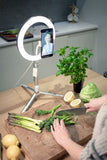 Kodak 10" LED Ring Light for Phones, Small DSLR and Actioncams