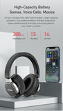 Awei A710BL Active Noise Cancelling Wireless Over-Ear Foldable Headphones