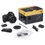Kodak PIXPRO AZ901 WiFi-enabled, 20 MP Black Digital Camera with 90x Optical Zoom