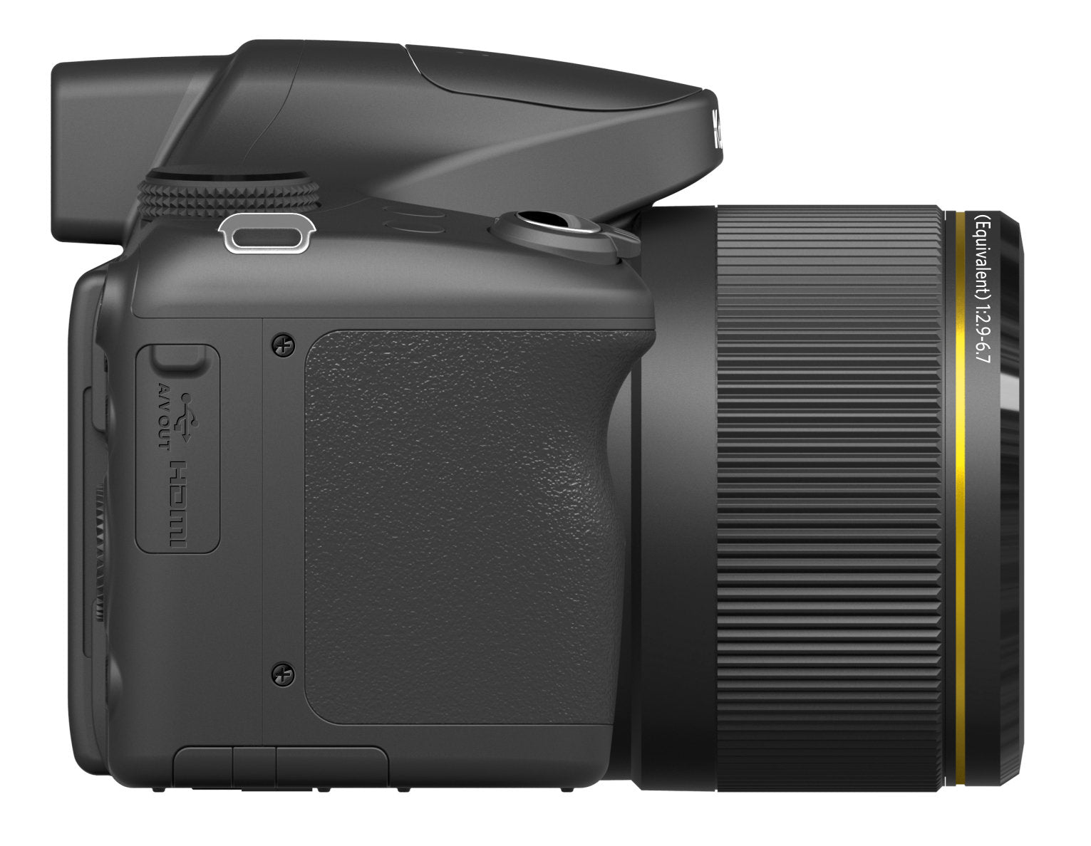 Kodak PIXPRO AZ652 Black 20MP Digital Camera with 65x Optical Zoom