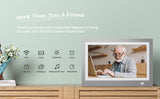 KODAK 11.6-inch Full HD Digital Photo Frame, Wi-Fi Enabled With 32GB Internal Memory, Auto Rotate, Light Sensor, Music, Video, Calendar and Weather Display RWF-116 (Grey Wood)