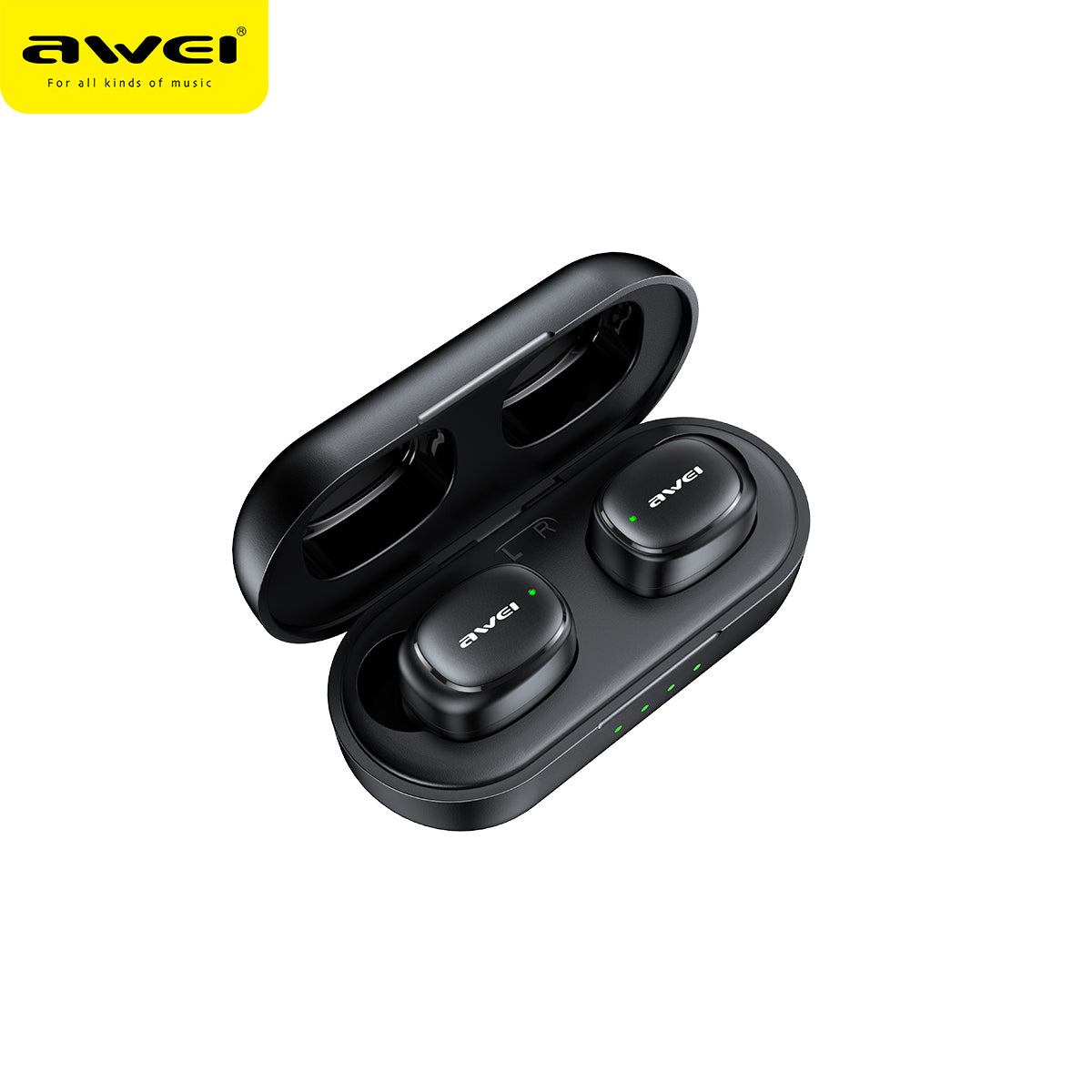 Awei T13 Pro Waterproof Wireless Earbuds with 30 Hours Playtime - BRAND PROMOTION OFFER!