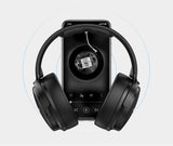 Awei A950BL Wireless Bluetooth Foldable Headphones with Active Noise Cancellation  front view on phone