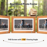 Kodak Classic 14.1 inch WiFi Enabled Digital Photo Frame with Full HD Touchscreen and 32GB Built-in Memory for Photo, Video and Audio Play (Burlywood)