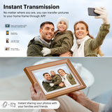 Kodak Classic 14.1 inch WiFi Enabled Digital Photo Frame with Full HD Touchscreen and 32GB Built-in Memory for Photo, Video and Audio Play (Burlywood)