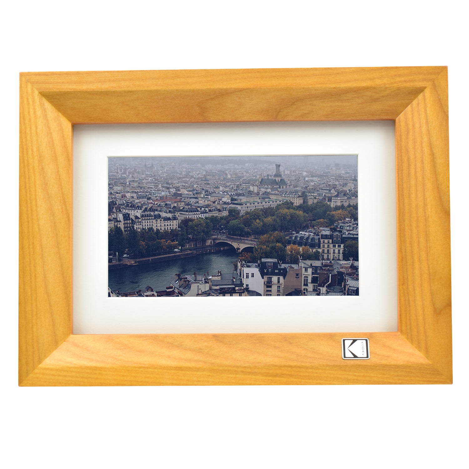 Kodak RDPF-700V 7-inch IPS Photo Frame burleywood on front view
