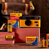 KODAK Film Camera Ultra F9 Reusable 35 mm Color Negative or Black & White Film (Film and Battery NOT Included), Yellow
