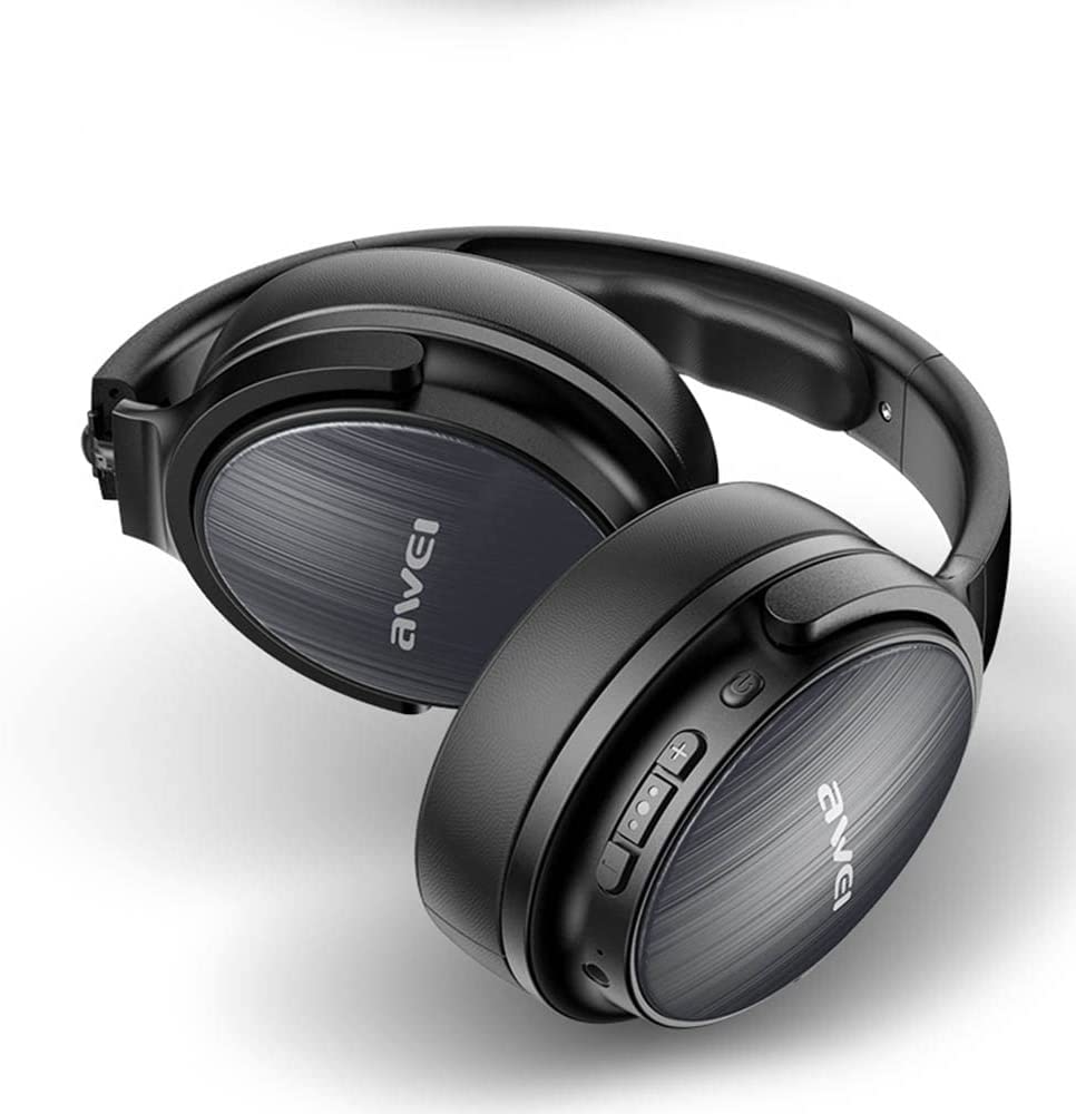 Awei A780BL Wireless Bluetooth Foldable Headphone with 3.5mm Cable Connection Option and Memory Card Slot for Music Playback