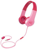 Motorola Squads 200 Kids Corded Headphone in pink