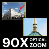 Kodak PIXPRO AZ901 WiFi-enabled, 20 MP Black Digital Camera with 90x Optical Zoom