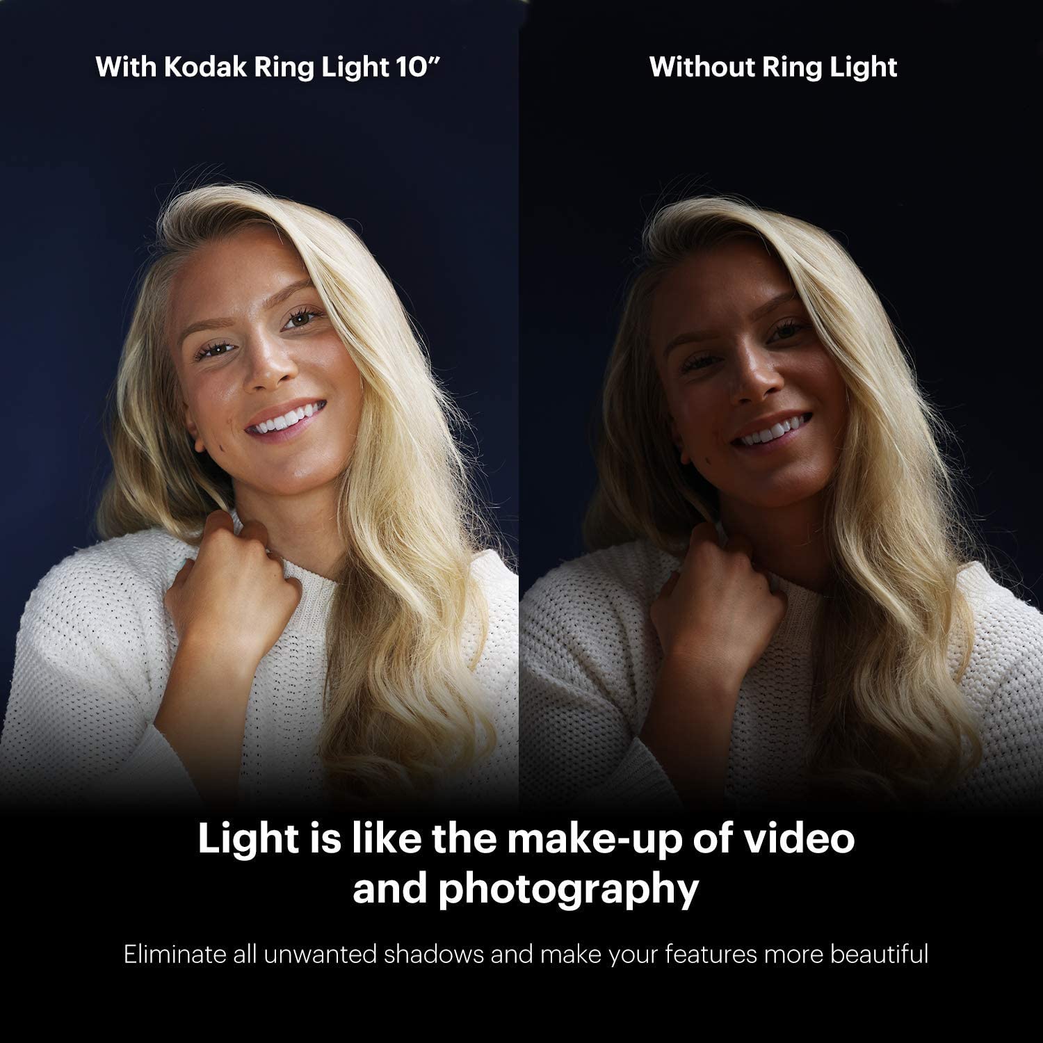 kodak premium ring light demonstration