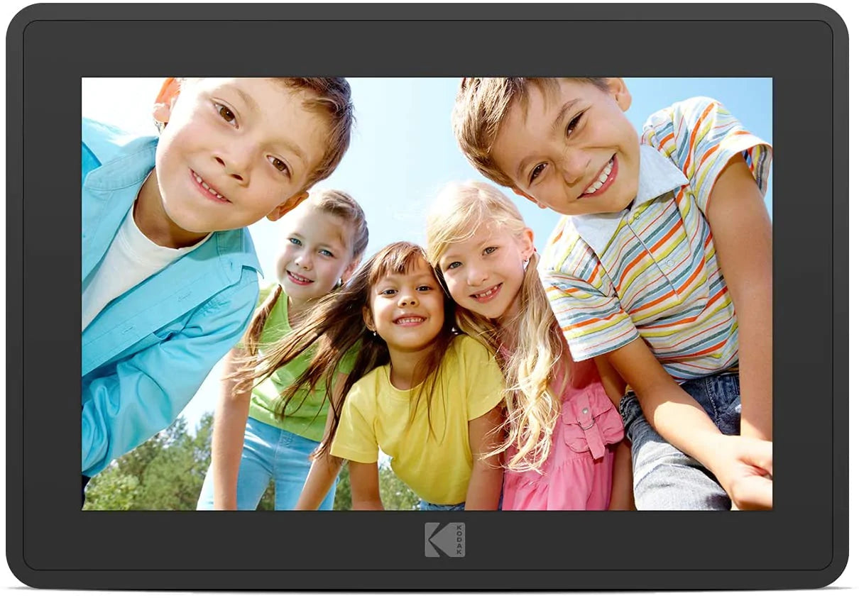 Kodak RCF-106 Wi-Fi 10" Digital Photo Frame IPS Touch Screen, 16GB Internal Memory with Picture/Music/Video Features (Black)