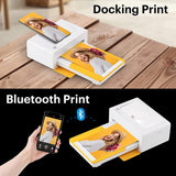 Kodak Dock Plus PD-460 Instant Photo Printer BONUS 80-Photos Cartridge