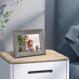 Kodak Classic Digital Photo Frame Wood on bedside table