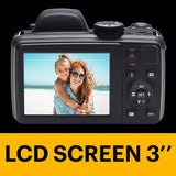 KODAK PIXPRO AZ401 Reflex Astro Zoom Bridge Camera 16MP, 3-inch LCD and 40X optical Zoom with Optical Image Stabilizer