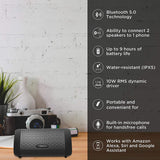 Motorola SONIC SUB 530 Bluetooth Wireless 10W Speaker, IPX5 Water Resistant with Microphone
