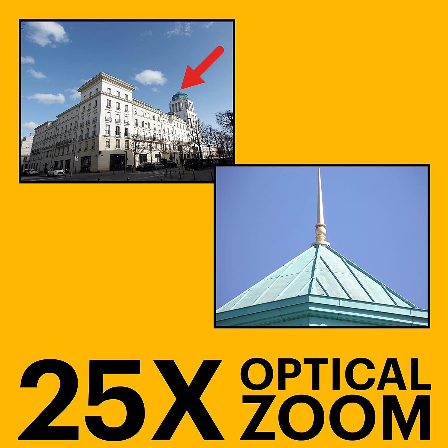 KODAK PIXPRO AZ252 Reflex Astro Zoom Bridge Camera 16MP, 3-inch LCD and 25X optical Zoom with Optical Image Stabilizer