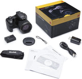 Kodak PIXPRO AZ652 Black 20MP Digital Camera with 65x Optical Zoom