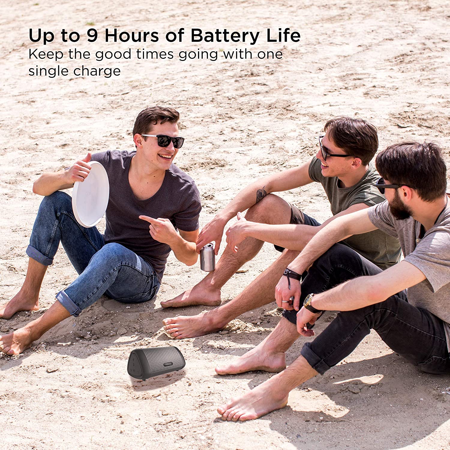 Motorola SONIC SUB 530 Bluetooth Wireless 10W Speaker, IPX5 Water Resistant with Microphone