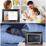 KODAK Digital Photo Frame RWF-127, Full HD 10.1 inch Touchscreen, WiFi Enabled, 32GB Internal Memory, Natural Wood with Photo, Video, Audio, Calendar & Weather Display Features