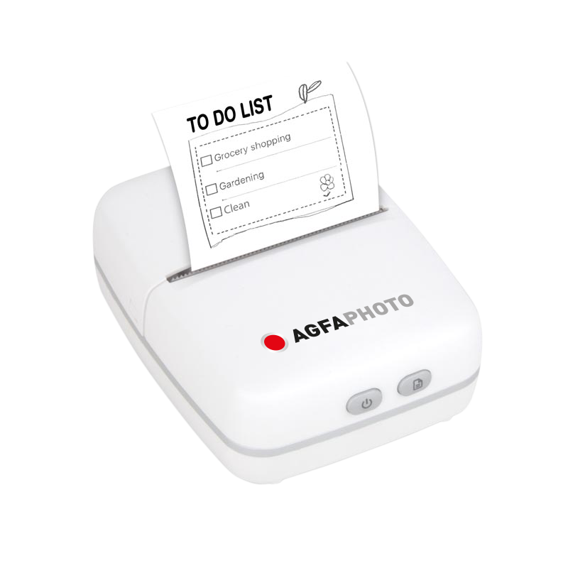 AgfaPhoto Realipix Pocket P Portable Black and White Thermal Printer