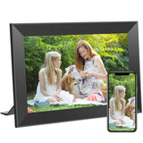 KODAK 10.1-inch Classic Digital Photo Frame CF102P, Wi-Fi Enabled, HD Touch-Screen Display with Automatic Rotation, Music, Video, Weather and Calendar