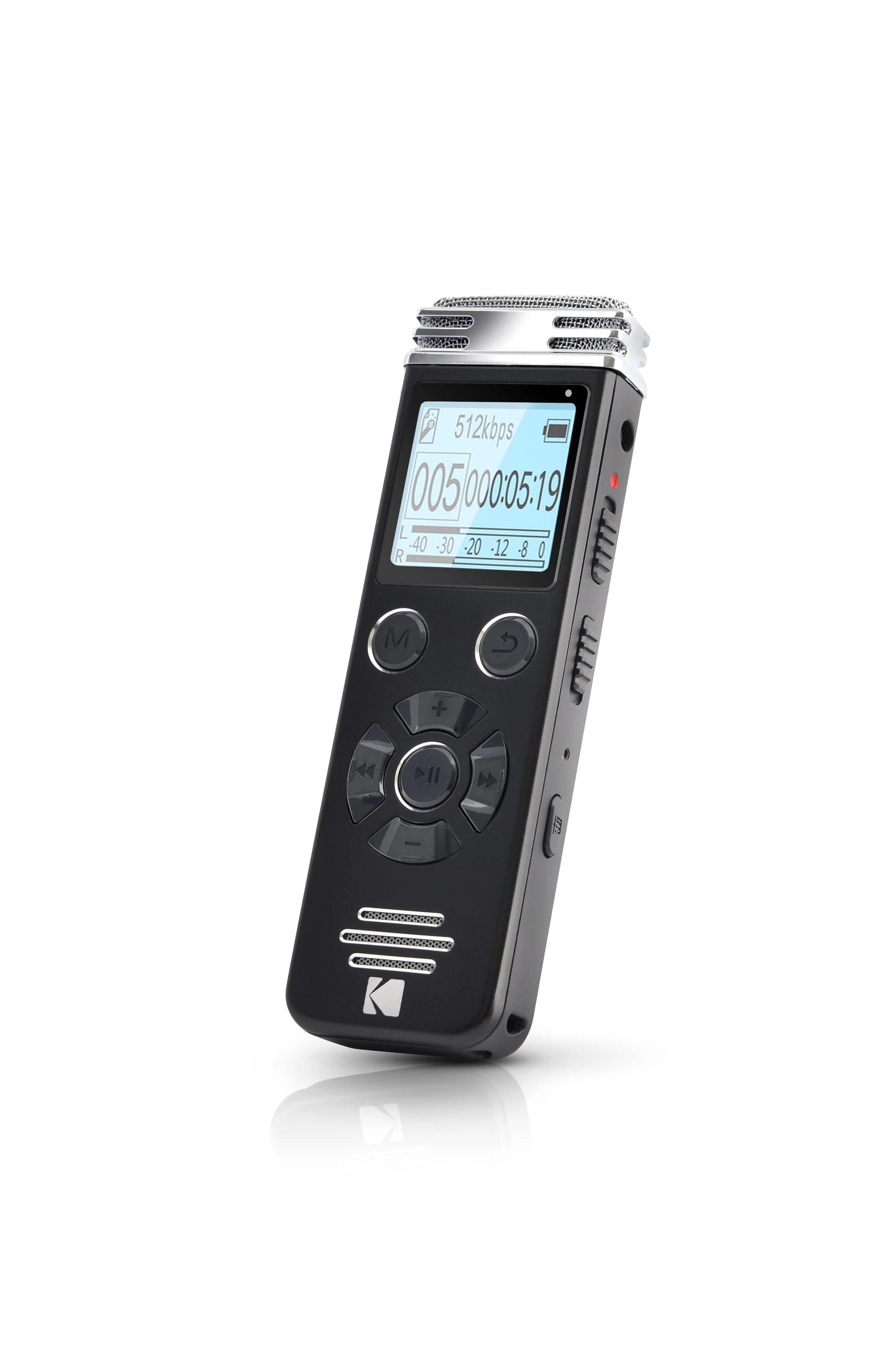 Kodak VRC450 Stereo Digital Voice Recorder with 8GB Memory
