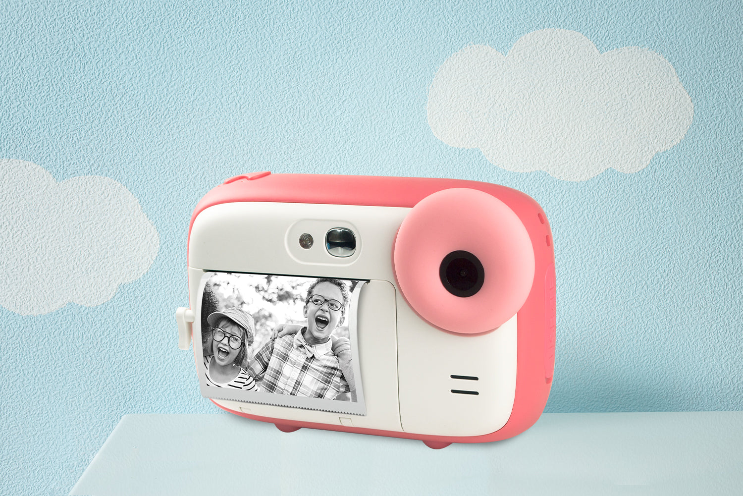 AgfaPhoto Realikids Instant Cam, 15MP Childrens Digital Camera with Inkless Printing