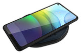 Motorola ROKR 500 Bluetooth Speaker with Integrated Wireless Charging Pad, Portable Speaker with Microphone for Handsfree Calls IPX6 Water Resistant