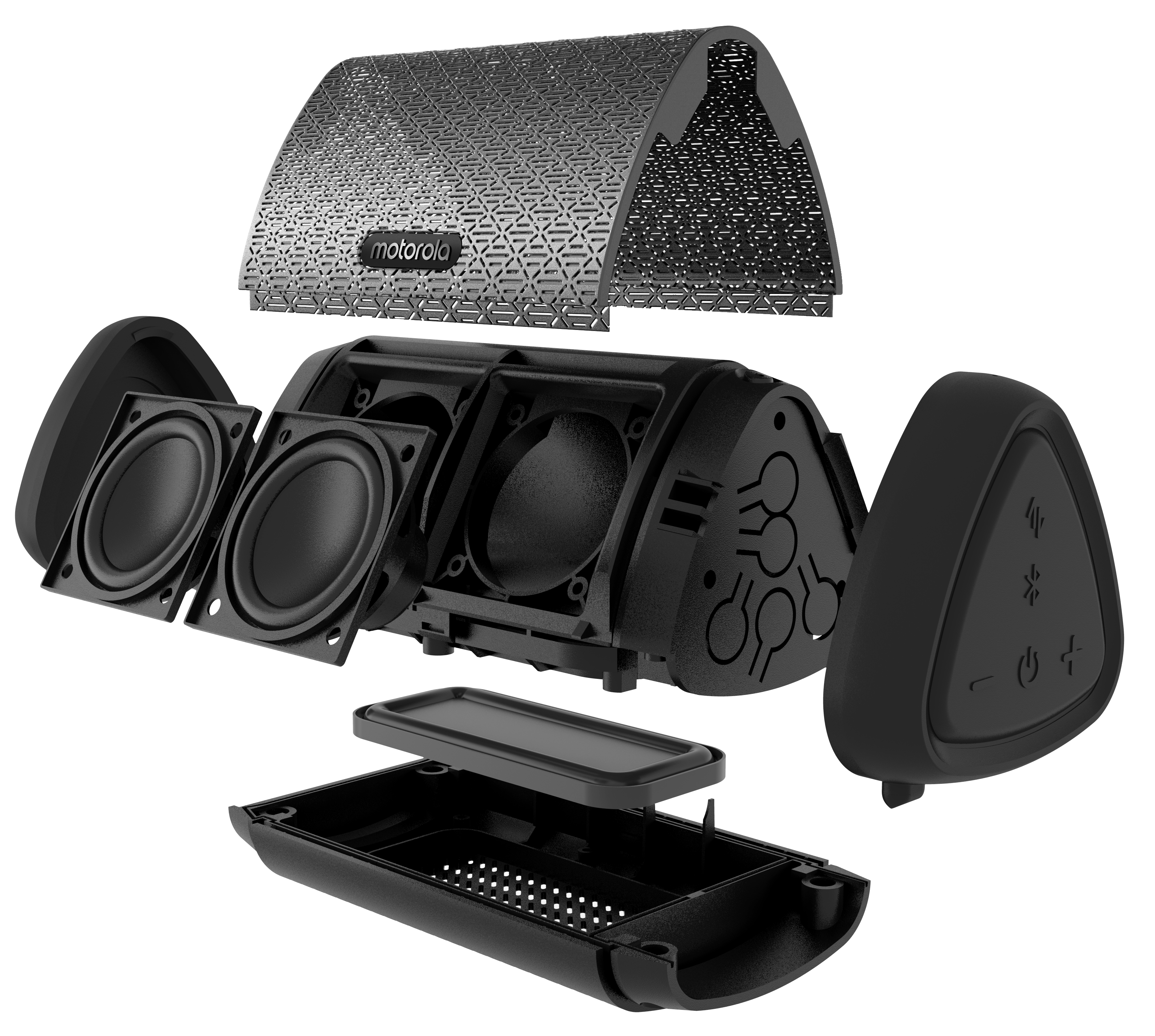 Motorola SONIC SUB 530 Bluetooth Wireless 10W Speaker, IPX5 Water Resistant with Microphone