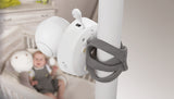 Motorola VM855 CONNECT, Secure 5" Portable Wi-Fi Video/Audio Baby Monitor With Crib Mount