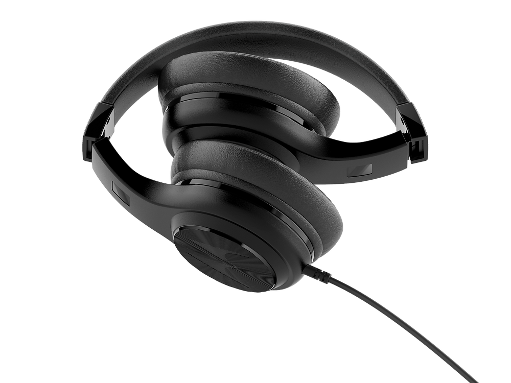 Motorola Pulse 120 Bass Corded Over-The-Ear Headphones (No Battery)