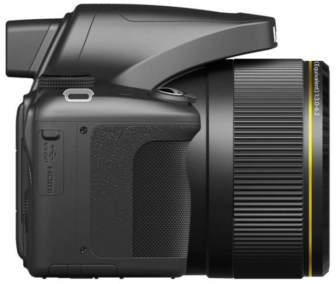 Kodak PIXPRO AZ901 WiFi-enabled, 20 MP Black Digital Camera with 90x Optical Zoom