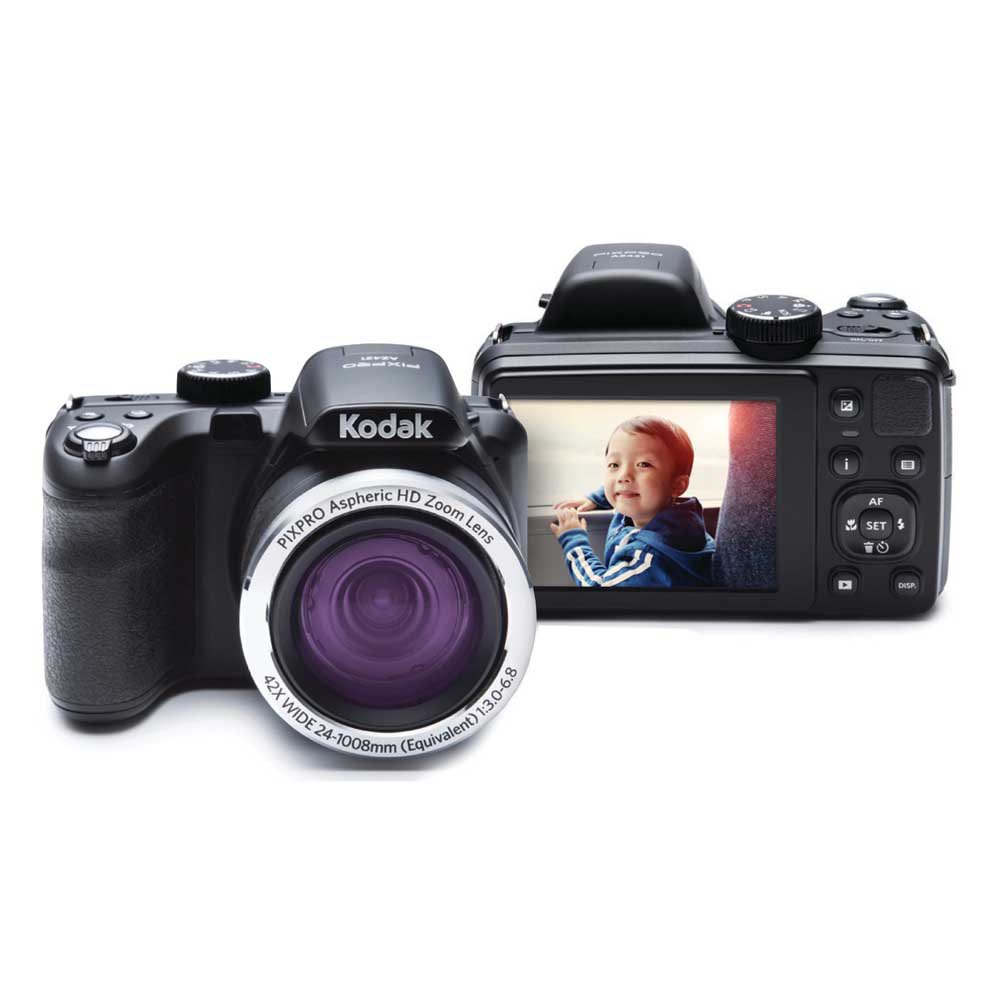 Kodak PIXPRO AZ422 Reflex Astro Zoom Bridge Black 20MP Camera with 42x Optical Zoom
